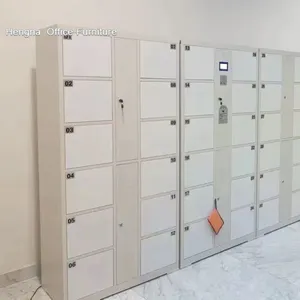 Hospital Electronic Locker With Biometric Access - Medical Grade Smart Storage for Healthcare Facilities thumbnail-2