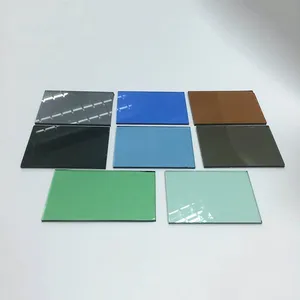 Dark Blue Reflective Glass, Mirroring Coated Glass China Factory Direct Exporter thumbnail-2