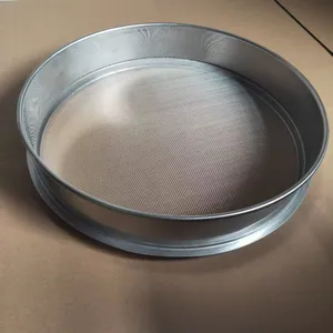 Stainless Steel Round Sieve Chinese Medicine Screen Sand Ultra-fine Filter Screen Standard Sample Screen thumbnail-1