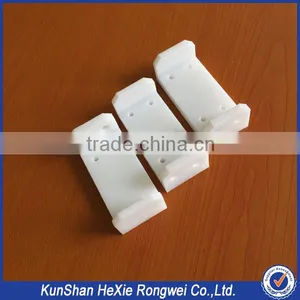 OEM Factory Manufacturer Perforated White Plastic Product Parts thumbnail-4
