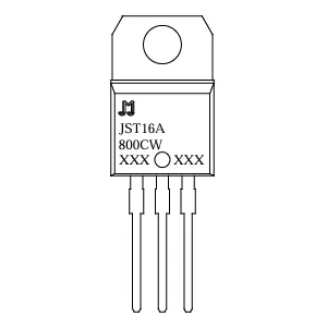 JST16A-800CW 16A TRIAC JIEJIE MICROELECTRONICS thumbnail-1