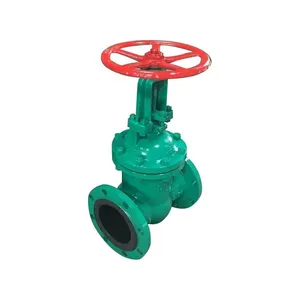 Z41J Flange Lined Rubber Gate Valve Manual Lined Rubber Gate Valve Pipeline Lined Rubber Gate Valve thumbnail-2