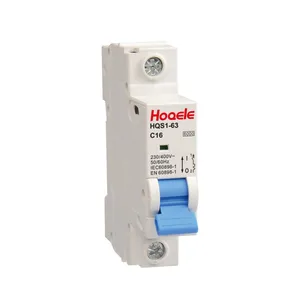 MCB SKD SP DP TP HQS1-63 C65 Miniature Circuit Breakers MCB Air Switch 6A 10A 32A 40A 63A thumbnail-2