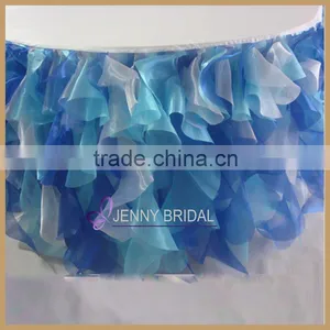 TC012A2 Hotsale Cheap White Table Skirting Designs for Wedding thumbnail-5