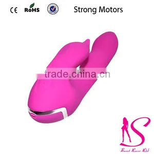 High Quality OEM Silicone G-Spot Vibrator(Pink) , Waterproof Vibrator Clit Vibe For Women thumbnail-4
