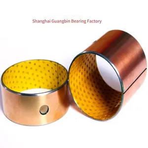 Production of Oil-free Self-lubricating Bearings, Customization of Dry Rolled Open Carbon Steel Bushings, Processing of Solid Lubrication Bushings thumbnail-3