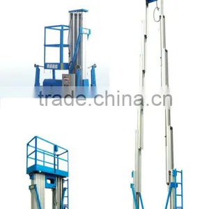 Hot Sale Aerial Working Double Mast Aluminum Alloy Lift Platform thumbnail-6