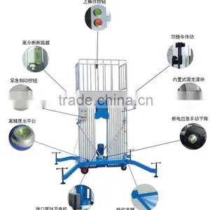 6-14m Aluminium Hydraulic Alloy Lifting Platforms thumbnail-4