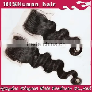 Brazilian Virgin Human Hair High Quality Lace Frontal Closures All Textures thumbnail-3