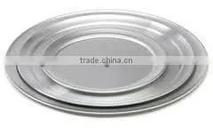 Round Aluminum Pizza Tray Wide Rim thumbnail-1