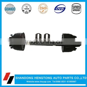 Truck Trailer Parts 13 Ton FUWA Axle With Brake System thumbnail-1