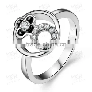 Custom Gold Plated Wedding Finger Fing / Wholesale Fashion Jewelry Quality Choice thumbnail-3