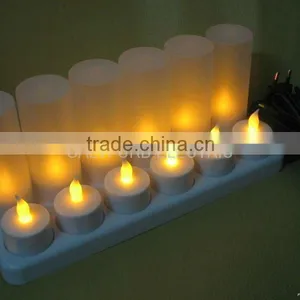 Led Rechargeable Candles - 12pcs Light thumbnail-1