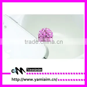 New Dust Ball 3.5mm Crystal Dust-proof Plug Earbuds Stopper Cap For IPhone HTC thumbnail-1
