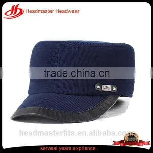 Corduroy Adjustable Baseball Cap Military Cap thumbnail-1