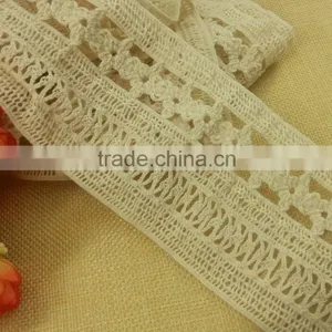 6.5cm Elastic Cotton Lace for Ladies Skirt --- H1659 thumbnail-3