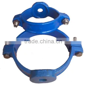 Ductile Iron Grooved Coupling Blue thumbnail-1