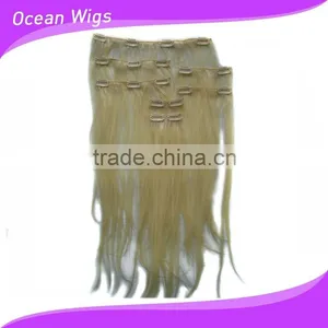 Synthetic Clip on Hair Extension thumbnail-1