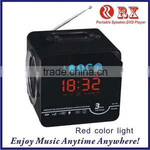 Wooden Clock Speaker RX-138 thumbnail-1