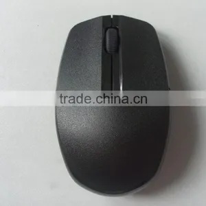 2015 Special Offer Black Colour 2.4G Cheap Wireless Mouse thumbnail-2