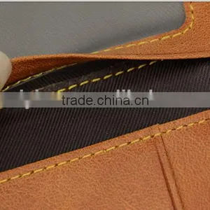 Factory Hot Sell Fashion Cow Hide Leather Driving License Wallet thumbnail-6