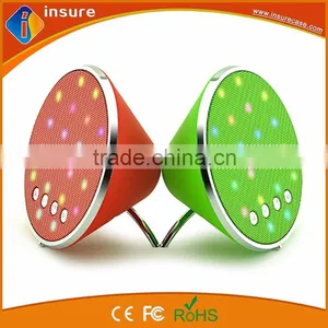 High End Mini Bluetooth Computer Speakers With Led Light thumbnail-1
