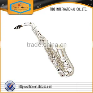 Professional China Alto Saxophone, Silver Plated thumbnail-1