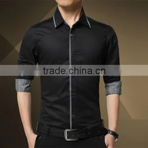 Custom Printed Shirts for Men High Quality Body Fit Shirts thumbnail-2