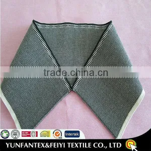 2015 Latest Italy Design Pattern COTTON Dobby Yarn Dyed RIB FOR COLLAR thumbnail-3