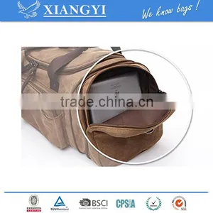 Fashion Bag,Oversized Canvas Travel Tote Luggage Weekend Duffel Bag Luggage Sporty Gear Bag,new Design in 2016 thumbnail-3