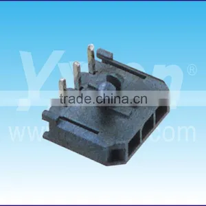 MX 3.0mm Pitch 3pin Single Row Right Angle Wafer&Housing Connector thumbnail-1