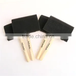 4PCS High Quality Plastic Handle Sponge Brush thumbnail-5