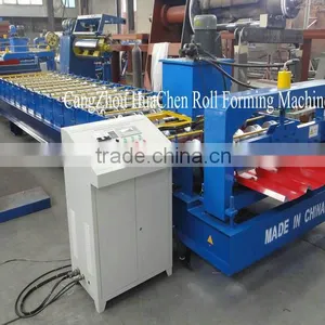 Botou, China. HC Wall Tiles Roll Forming Machine thumbnail-1