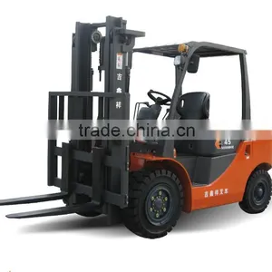 Wholesale Made in China 4.5ton Gasoline Forklift Trucks for Sale thumbnail-3
