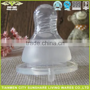 New Products Baby Nipple, Standard Silicone Baby Nipples for Baby Feeding Bottles thumbnail-3
