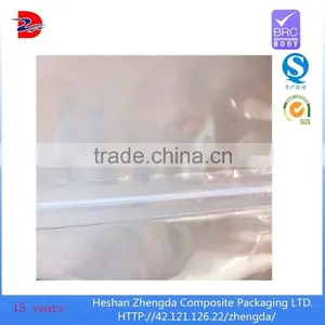 Three Side Seal Nylon Clear Plastic Bag With Zipper,food Packaging Plastic Bag for Beverage thumbnail-2