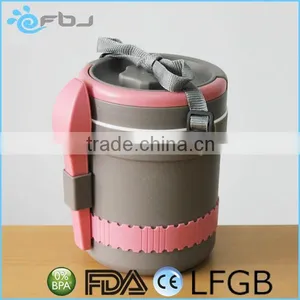 ~ BPA Free Thermal Insulated Lunch Box With Soup Bowl thumbnail-1