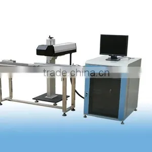 2013 New Design 30W Co2 Flying Laser Printing Machine for Eggs Date Engrave thumbnail-1