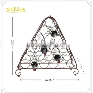 Custom Metal Bar Cabinets Industrial Wine Rack Cabinets for Home Deco thumbnail-2