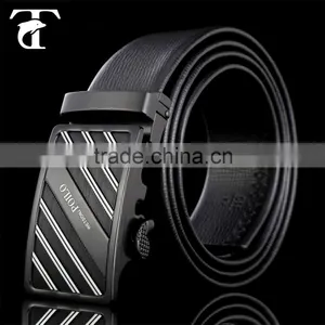Men Cow Black Patent Leather Belt Without the Buckle thumbnail-1