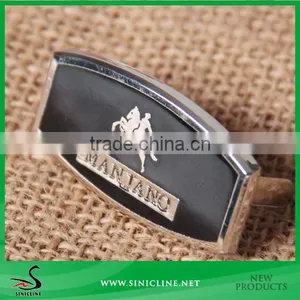 Sinicline Custom Made Luxury Metal Label With Epoxy Effect thumbnail-1