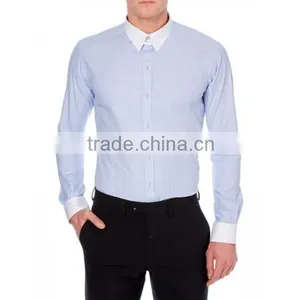 Top Quality Factory Price Checks Design Men's Shirt Cotton Fashion Clothes Cheap Long Sleeve Man Shirt Quality Choice thumbnail-3
