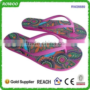 Cosmetic Promotional Custom Fancy EVA Slipper Beach Flip Flops thumbnail-1
