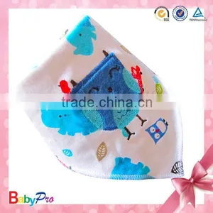 2015 High Quality Wholesale Cute Bird Baby Bandana Baby Knitted Scarf thumbnail-1