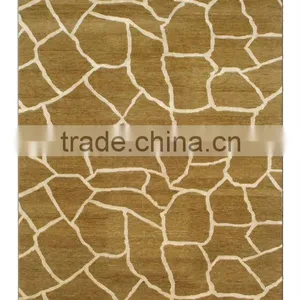728 Brown Tibetan Carpets thumbnail-1