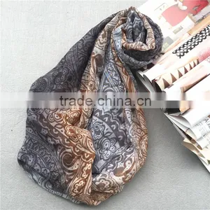 Fashion Designer Scarf Viscose thumbnail-1