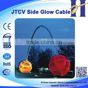Multi Cores Twisted Side Light Cable Plastic Optic Fiber Cable thumbnail-1