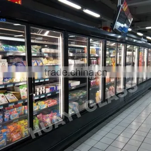 Large Upright Transparent Energy Saving Refrigerator Glass Doors thumbnail-2