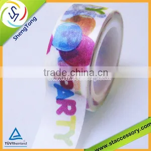 Various Design Custom Crepe Paper for Masking Tape thumbnail-1