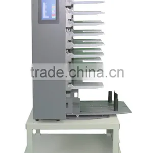 Professional Digital Collator 10 Station 410 Digital Collating Machine 10 Tin TOUCH SCREEN thumbnail-1